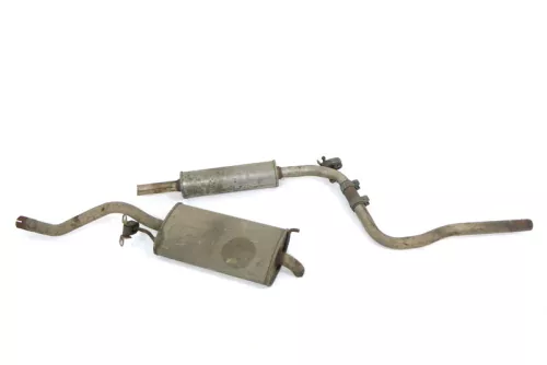 VW Caddy 9k Auspuff Endschalldämpfer hinten + Mittelschalldämpfer 1Y Diesel