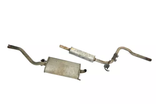 VW Caddy 9k Auspuff Endschalldämpfer hinten + Mittelschalldämpfer 1Y Diesel (148389)