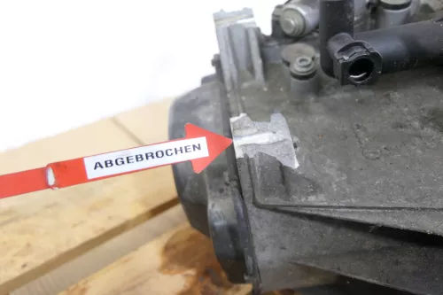 VW Golf 5 Altea GETRIEBE GJC FXQ JHU LVU FSI 1,4 16V  59kw 80PS   -  DEFEKT (148438)