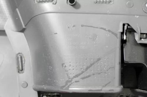 1x Golf 5 Limousine Türverkleidung Verkleidung Tür hinten rechts 4/5-Türer schwa (148439)