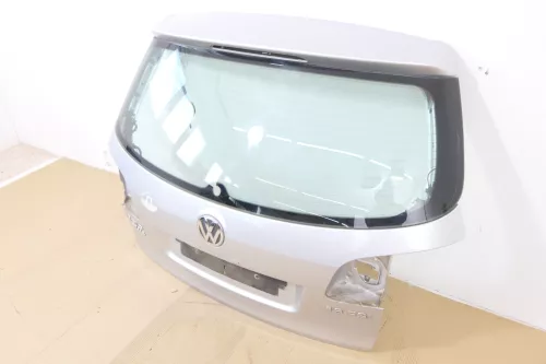 VW Golf Plus 5M Heckklappe hinten Kofferraumklappe Scheibe silber LA7W - ROST (148567)