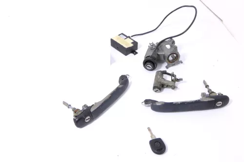 VW Polo 6N Schloßsystem Türgriff Heckschloß + 1x Schlüssel Schloß Zündschloß