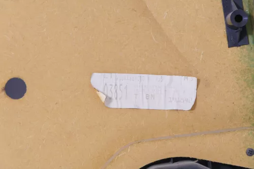 1x VW Polo 6K Caddy 9K Türverkleidung Verkleidung Tür vorne rechts grau (148787)