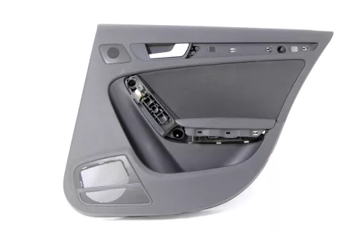 1x A4 8K B8 Türverkleidung Verkleidung Tür hinten rechts schwarz