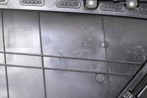 1x A4 8K B8 Türverkleidung Verkleidung Tür hinten rechts schwarz (148792)