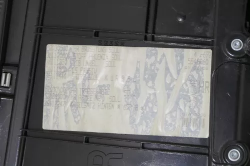 1x A4 8E B6 Türverkleidung Verkleidung Tür hinten rechts soul schwarz phoenix (148793)