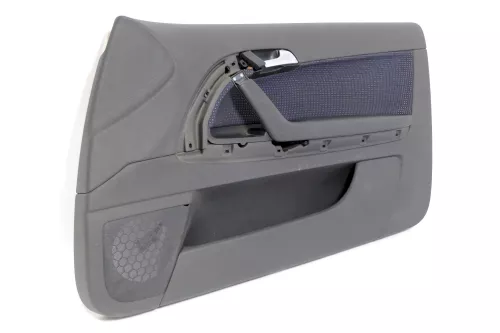 1x A3 8P Türverkleidung Verkleidung Tür vorne rechts schwarz 2/3-Türer soul blau (148800)