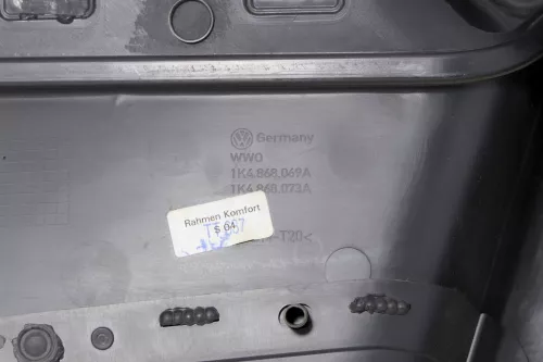 1x Golf 5 Limousine Türverkleidung Verkleidung Tür hinten links 4/5-Türer schwar (148810)