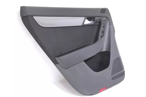 1x Passat 3C B7 Kombi Türverkleidung Verkleidung Tür hinten links schwarz (148813)