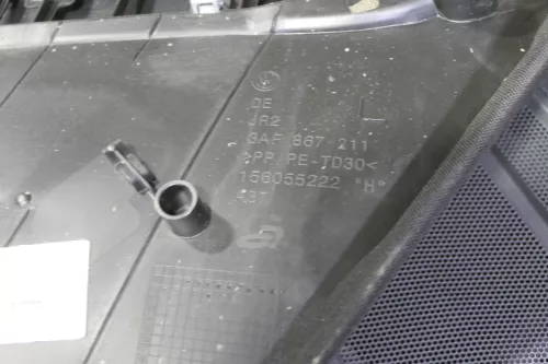 1x Passat 3C B7 Kombi Türverkleidung Verkleidung Tür hinten links schwarz (148813)