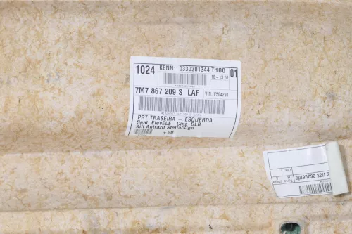 1x VW Sharan 7M Türverkleidung Verkleidung Tür hinten links Facelift anthrazit (148817)