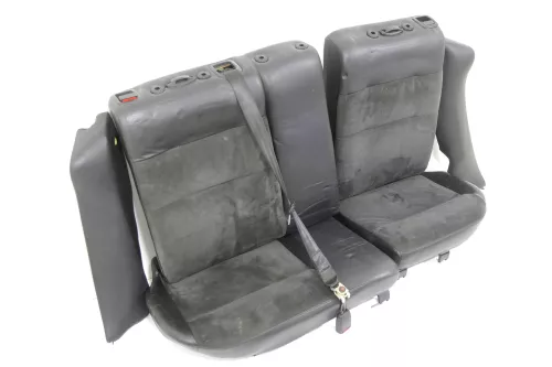 VW Passat 3BG Kombi Sitz Rückbank Rücksitzbank Sitzfläche Sitze Leder anthrazit (148892)