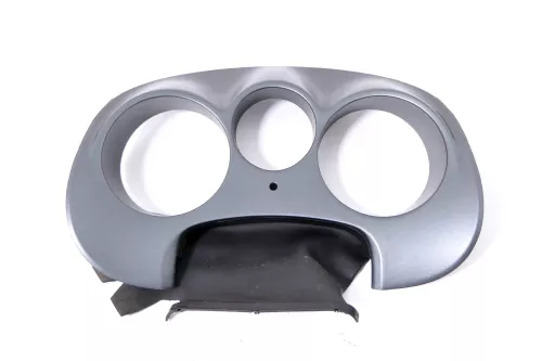 Seat Altea 5P Abdeckung Tacho Tachorahmen silber leuchtsilber Rahmen Blende