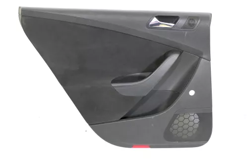 1x VW Passat 3C Variant Türverkleidung Verkleidung Tür hinten links schwarz