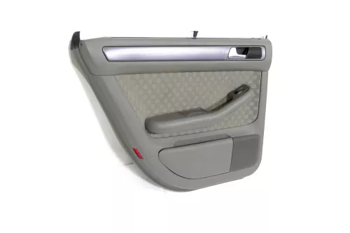 1x Audi A6 4B Türverkleidung Verkleidung Tür hinten links grau (149055)