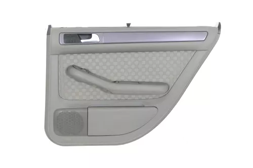 1x Audi A6 4B Türverkleidung Verkleidung Tür hinten rechts grau