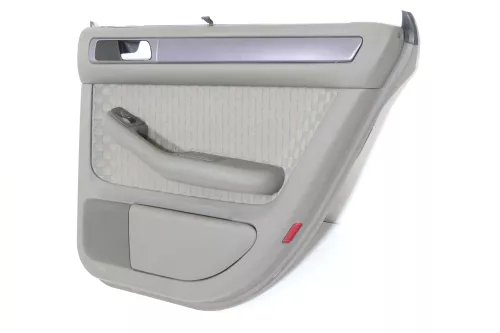 1x Audi A6 4B Türverkleidung Verkleidung Tür hinten rechts grau (149057)
