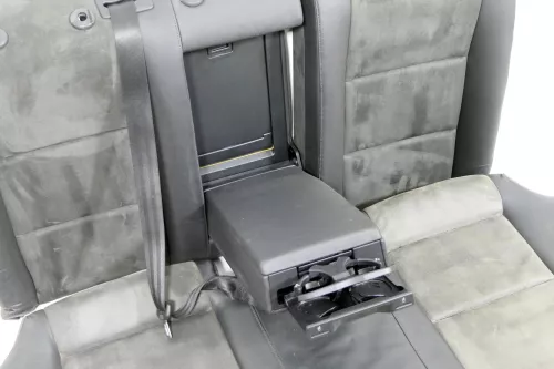 A4 B6 B7 8E Avant Sitz Rückbank Rücksitzbank hinten Leder schwarz Alcantara Q226 (149072)