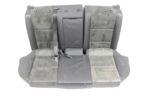 A4 B6 B7 8E Avant Sitz Rückbank Rücksitzbank hinten Leder schwarz Alcantara Q226