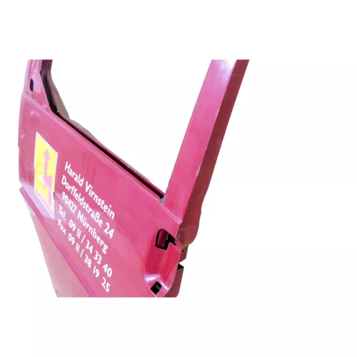 VW T4 Tür vorne links rot LK3A Fahrertür 701831055H bis ca1996 ohneAnbauteile (149138)