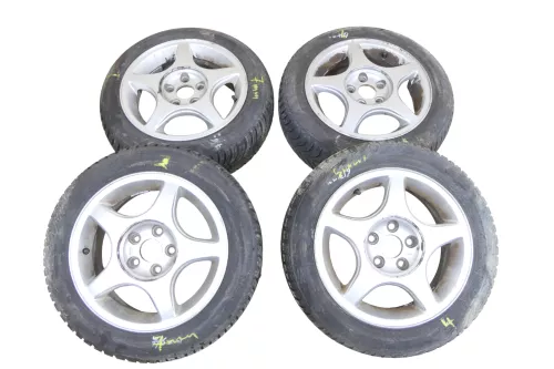 Polo 9N Ibiza Fox Alufelgen Reifen 165/70 R14 - 5-7mm Allwetterreifen KBA 45510