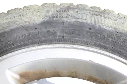 Polo 9N Ibiza Fox Alufelgen Reifen 165/70 R14 - 5-7mm Allwetterreifen KBA 45510 (149159)