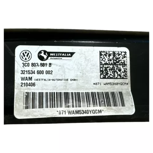 VW Passat 3C abnehmbare Anhängerkupplung OHNE HAKEN Westfalia (149186)