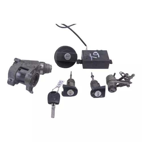 VW Lupo Arosa Schloßsystem Türschloß links mit 1x Schlüssel Zündschloß Hecksch