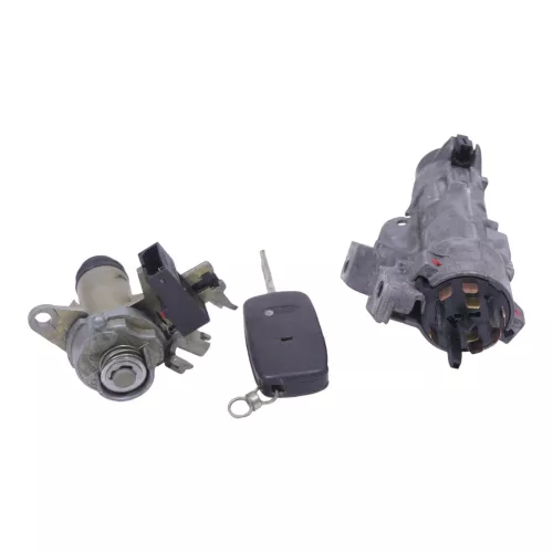 Audi A4 B6 8E 8H Cabrio Schloßsystem 1x Schlüssel Schloß Zündschloß Heckschloß (149252)