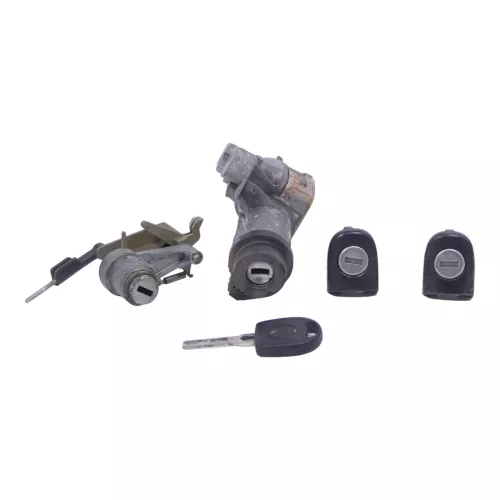 VW Polo 9N 9N3 Schloßsystem 2x Tür Heckschloß 1xSchlüssel Schloß Zündschloß