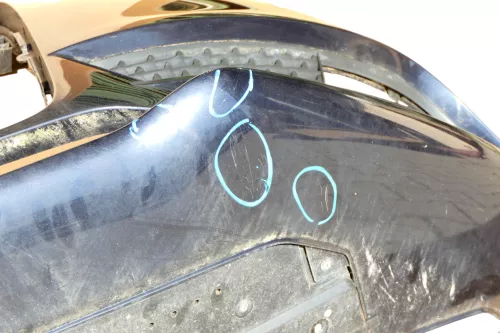 Audi A5 8T Frontstoßstange Stoßstange vorn vorne Stoßfänger blau LX5R Facelift (149431)