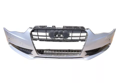 Audi A5 8T Frontstoßstange Stoßstange vorn vorne Stoßfänger silber LZ7G Facelift
