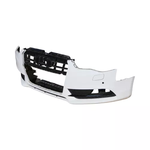 A5 8T Frontstoßstange Stoßstange vorn vorne Stoßfänger weiß LY9C Facelift Gitter (149436)