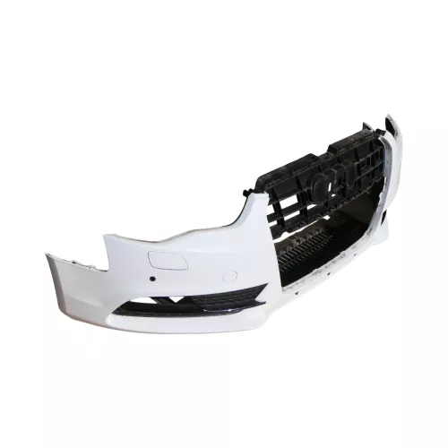 A5 8T Frontstoßstange Stoßstange vorn vorne Stoßfänger weiß LY9C Facelift Gitter (149436)
