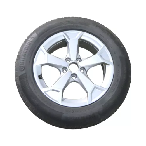 4x Audi Q3 Alufelgen 215/65R17 99H Winterreifen Reifen 3,5-4,5mm 83A071497-8Z8 (149620)