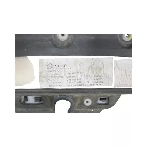 VW T5 Facelift Verkleidung Abdeckung Seite hinten links Anthrazit 7H0867033 (149712)