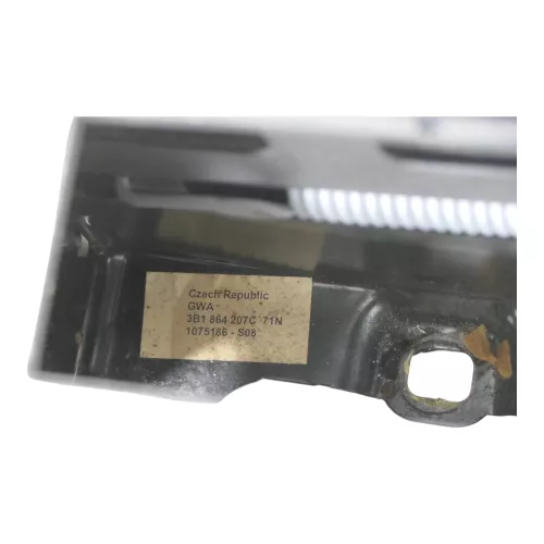 Passat 3BG Mittelarmlehne Armlehne Fach Lehne Mittelkonsole Leder anthrazit (149717)