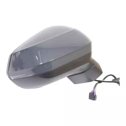 Q2 GA 81A Spiegel Außenspiegel rechts grau LX7M anklappbar elektrisch +Glas (149753)
