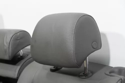 Audi A4 B6 8E Kopfstütze hinten links Leder grau