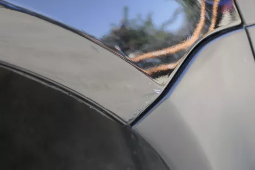 VW Fox 5Z Kotflügel vorne rechts schwarz L041 (150104)