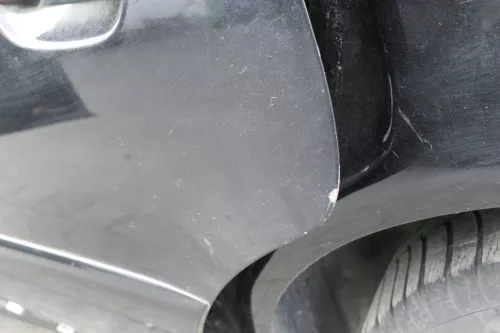 Audi A4 B5 Tür nur Türblatt hinten links schwarz LY9B brilliantschwarz Facelift (150185)