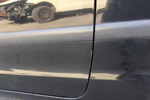 VW Polo 9N 9N3 Tür vorne links Fahrertür 2/3-Türer schwarz L041 -ohne Anbauteile (150240)