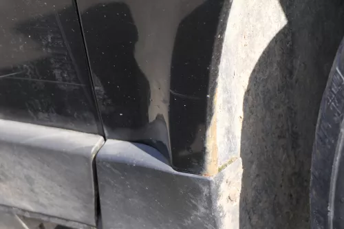 VW Passat 3B Kotflügel vorne rechts schwarz LC9Z metallic blackmagic (150260)