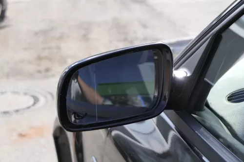 VW Passat 3B 3BG elektrischer Spiegel Außenspiegel links Glas schwarz LC9Z blac (150267)