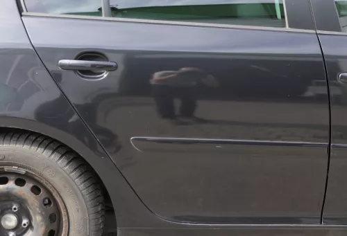 VW Golf 5 V 1K Tür nur das Türblatt hinten rechts 4/5-Türer schwarz LC9Z (150369)