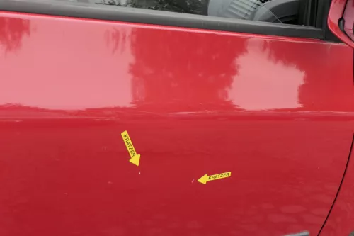 VW Sharan 7M Ford Galaxy Tür rechts vorne Beifahrertür rot LD3W ab2000 Facelift (150394)