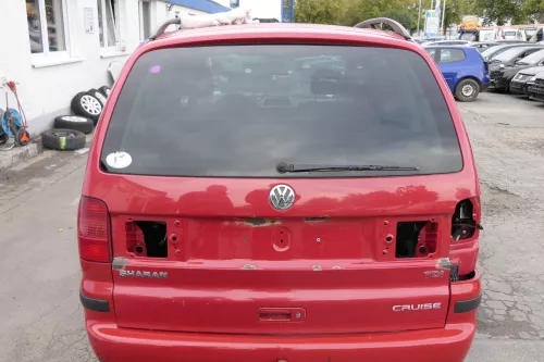 VW Sharan 7M 7M3 Heckklappe Scheibe  Klappe hinten ab Bj.2000 rot LD3W