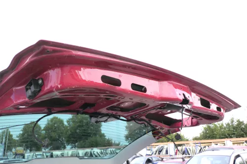 VW Sharan 7M 7M3 Heckklappe Scheibe  Klappe hinten ab Bj.2000 rot LD3W (150396)