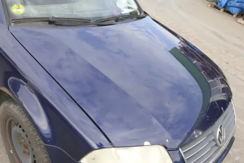 VW Passat 3BG Motorhaube Klappe vorne vorn Haube blau LB5N indigoblau me (150580)
