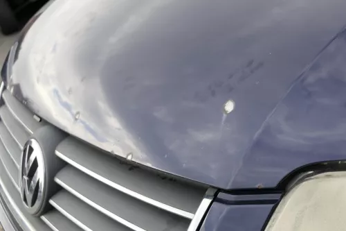 VW Passat 3BG Motorhaube Klappe vorne vorn Haube blau LB5N indigoblau me (150580)